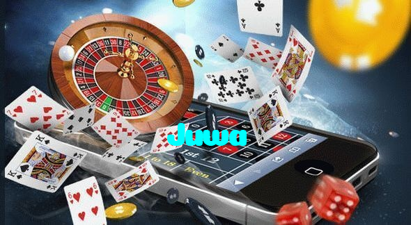 Juwa casino presented on mobile device in Pakistan with slots and live games